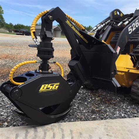 rotating grapple attachment for skid steer|front grapple for skid steer.